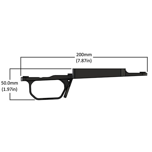 MAMBAMAG BOTTOM METAL - MAMBAMAG Bottom Metal - Remington 700 - SA - OEM Profile